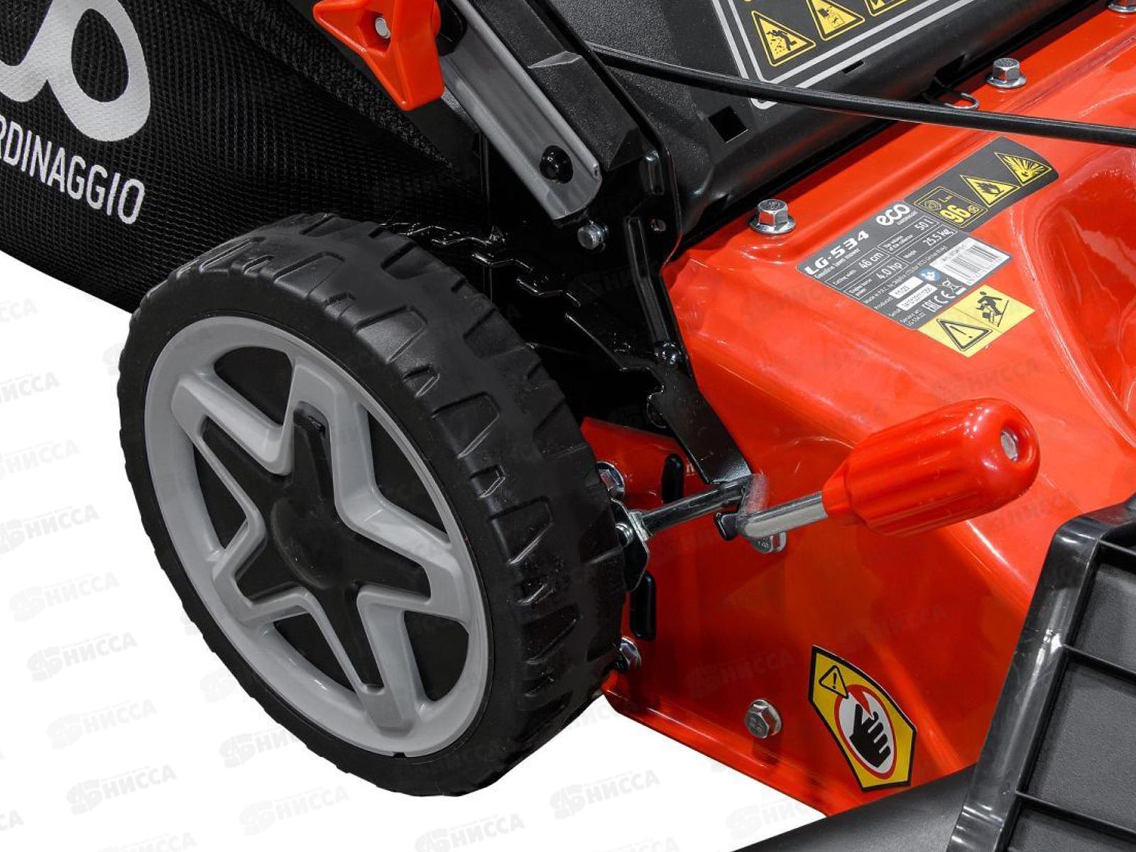 Газонокосилка бензиновая ECO LG-534