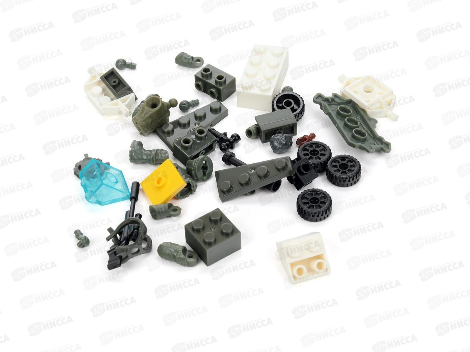 Конструктор &quotГОРОД МАСТ&quot Солдат с БТР 2в1, 41дет. 70087-XJ