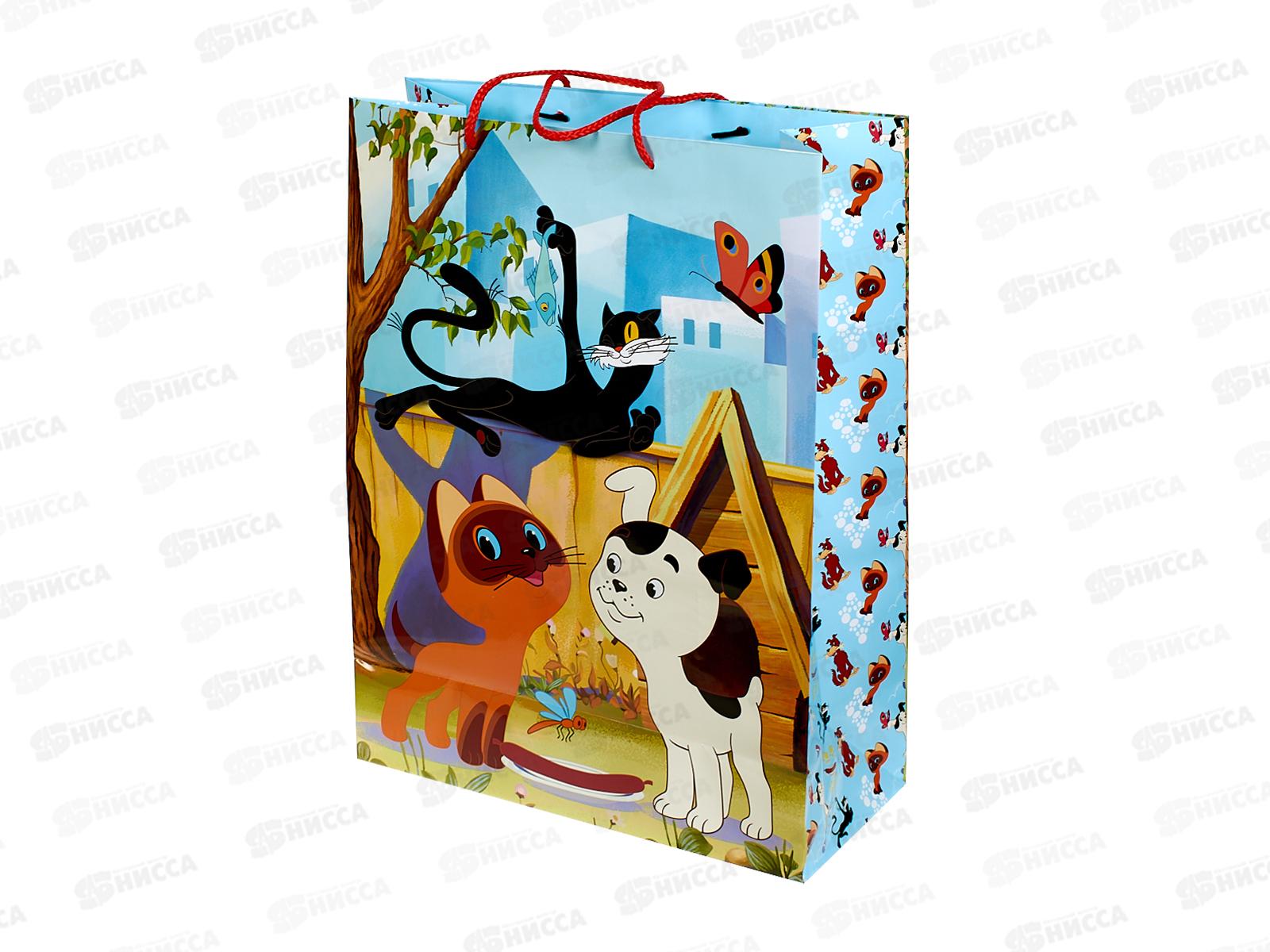 Пакет подарочный 33х45х15см глянцевый xl Союзмультфильм, PXL-127489-CG