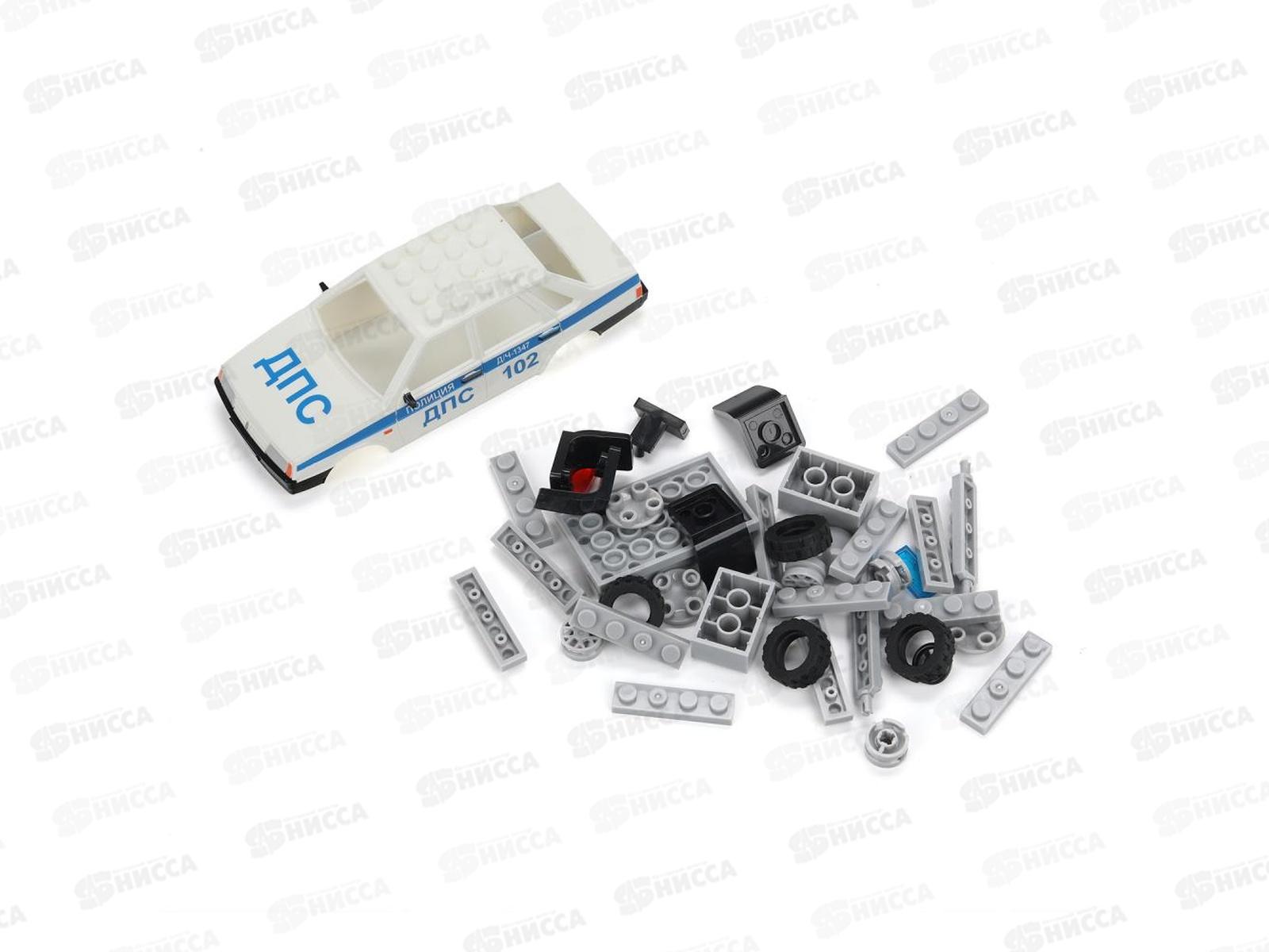 Конструктор &quotГОРОД МАСТ&quot Ваз-21099, полиция, 40дет. 30058-CY