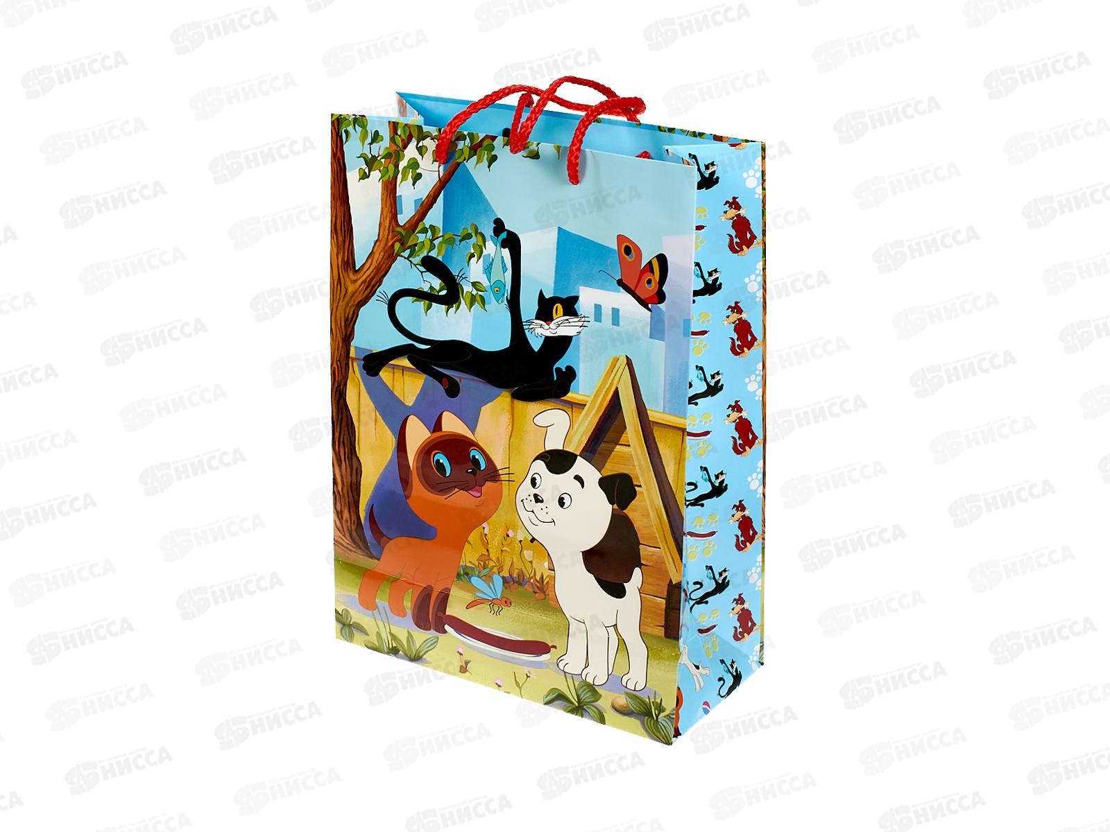 Пакет подарочный 22х31х10см ml Глянцевый Союзмультфильм PML-127490-СG