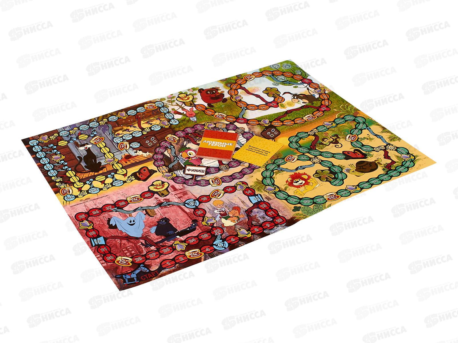 Настольная игра Любимые герои. Супермикс. 16568 &quotУмные игры&quot