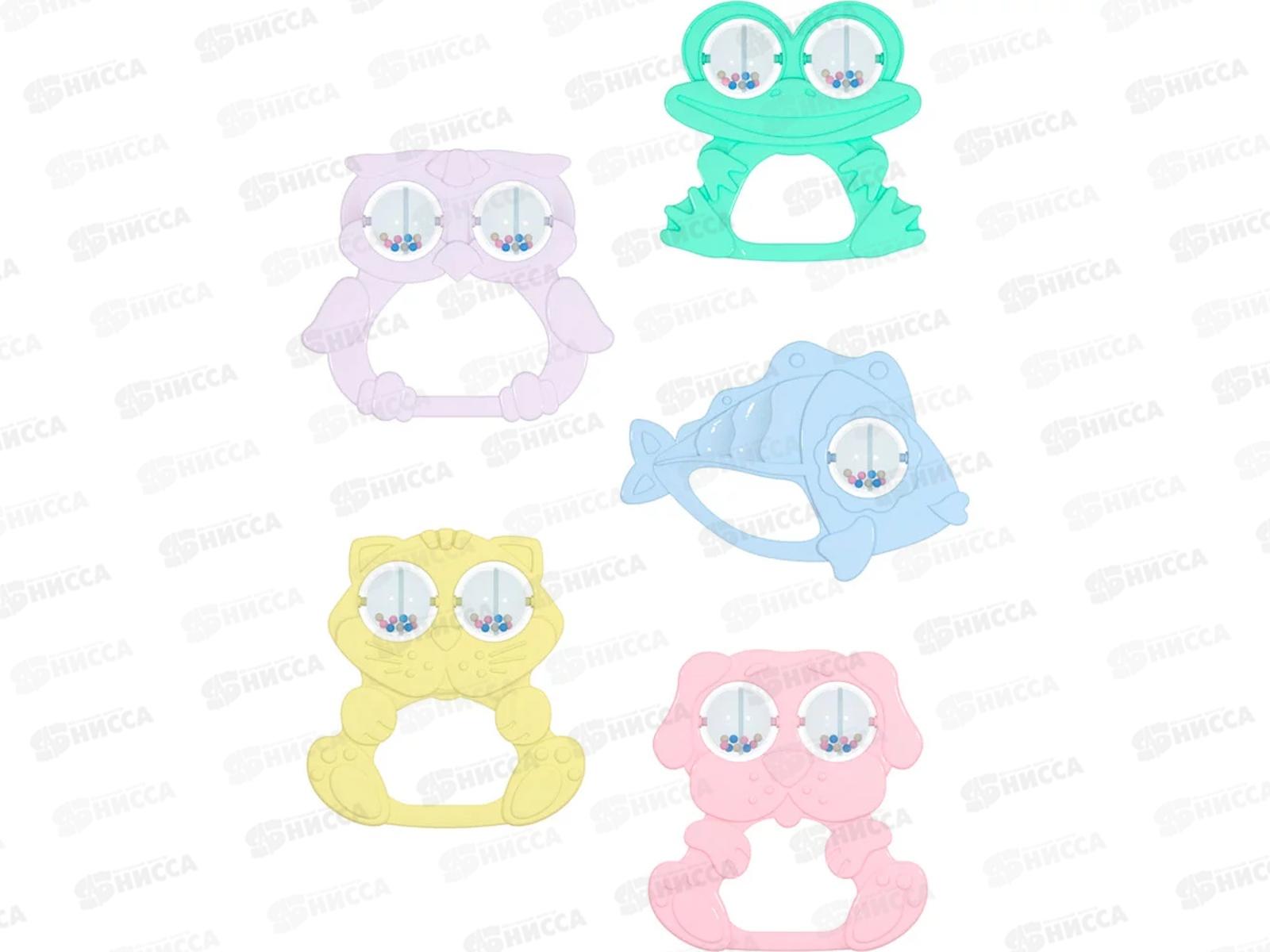 Погремушка &quotВеселые друзья&quot 02880 коллекция &quotКарамель&quot  *60