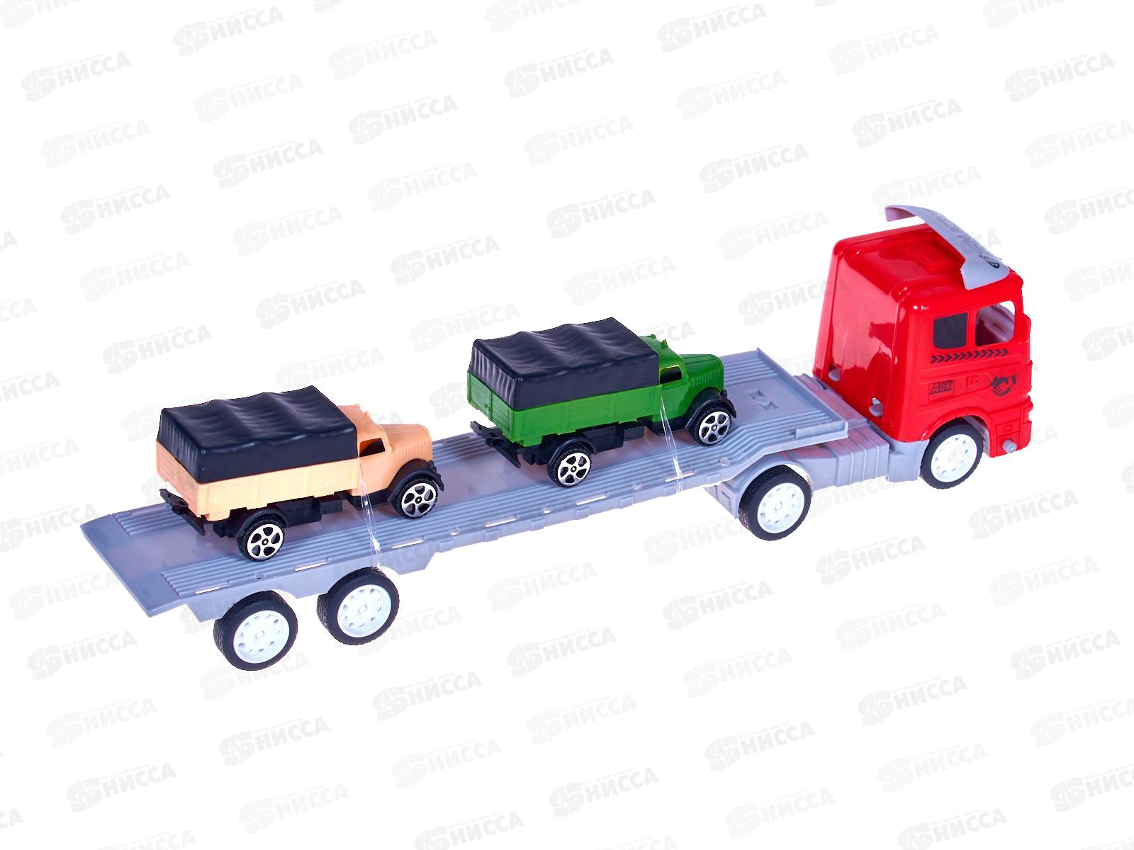 Автовоз №К398-7А инерционный, пакет 30*6*8