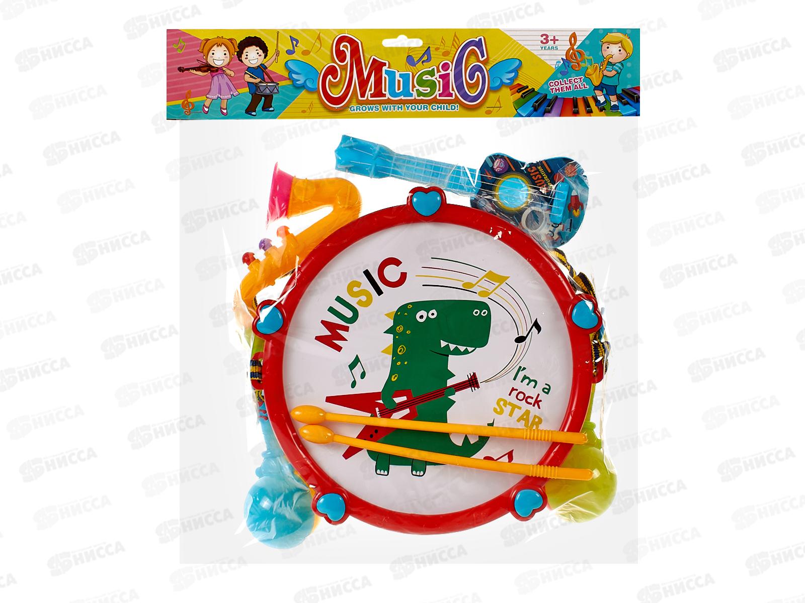 Набор музыкальных инструментов №6398-4, пакет 44*12*36