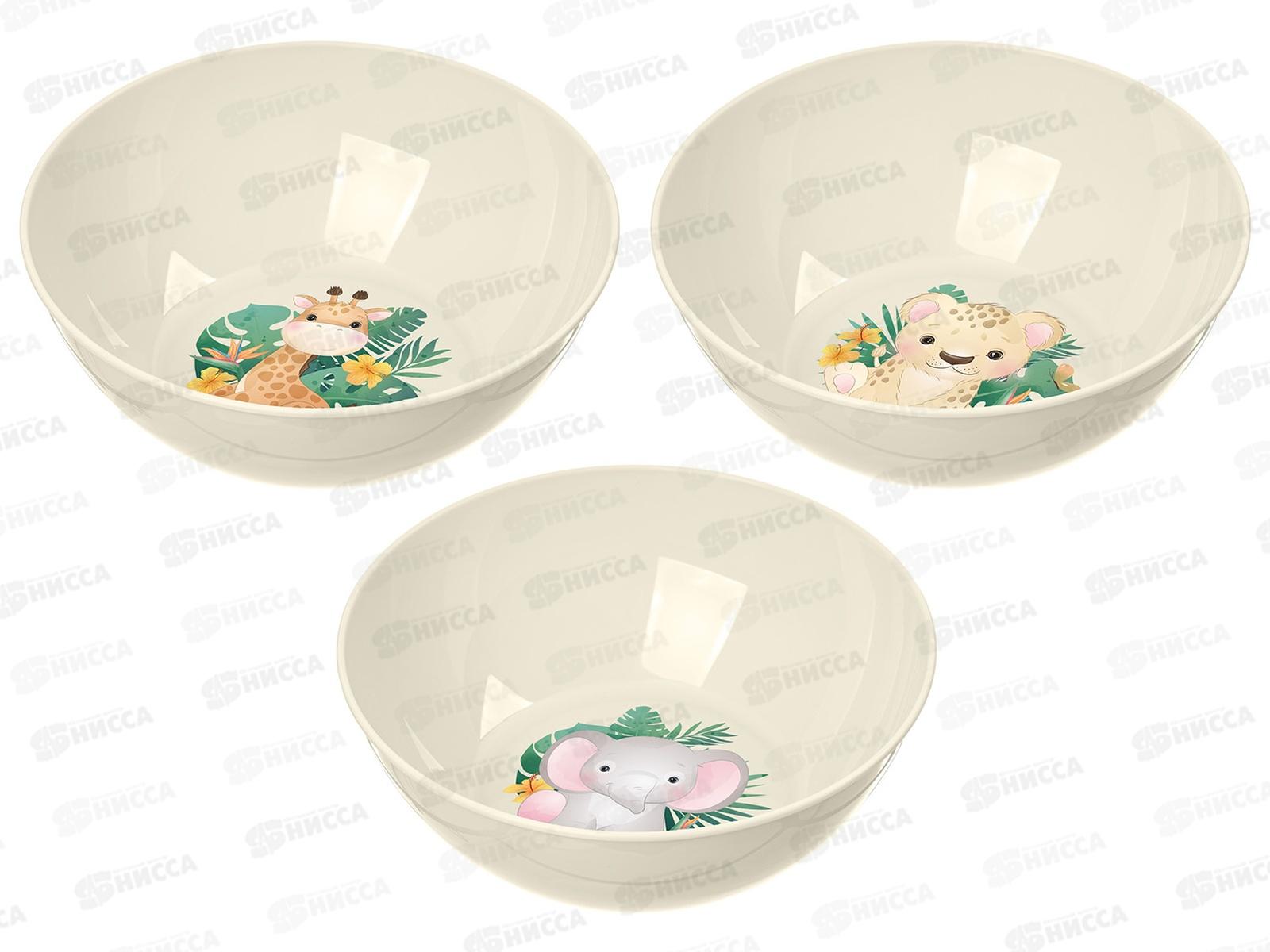 Набор посуды (тарелка, миска, кружка) св-беж 221153125/01