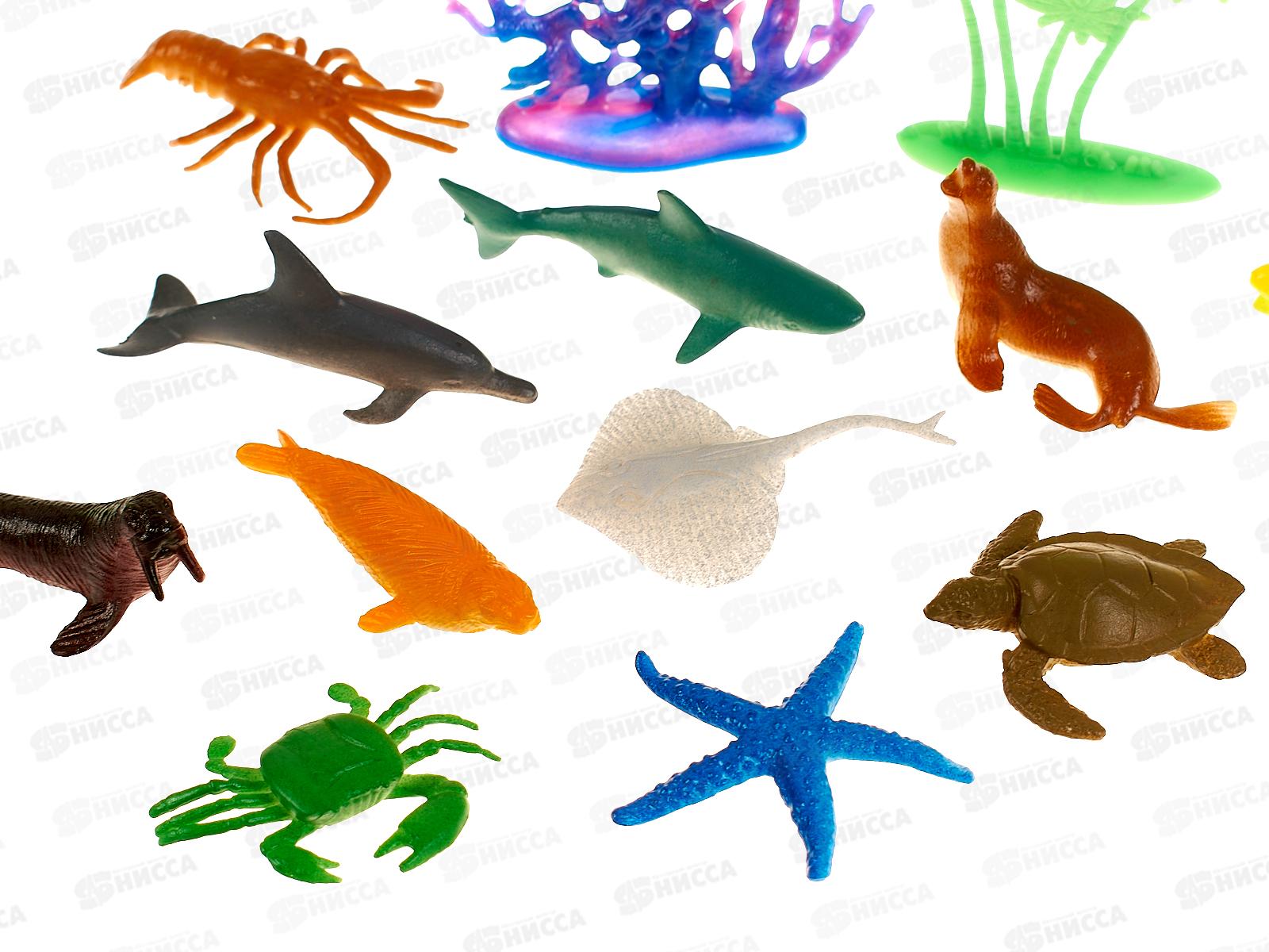 Набор морских обитателей №104-20 пакет 20*15*4