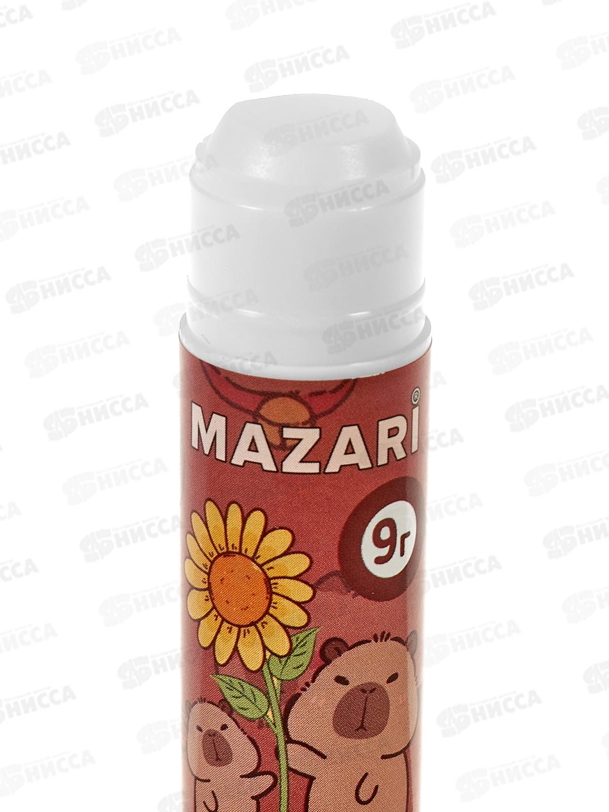 Клей карандаш MAZARI Капибара,  9г, М-5683 *16/240