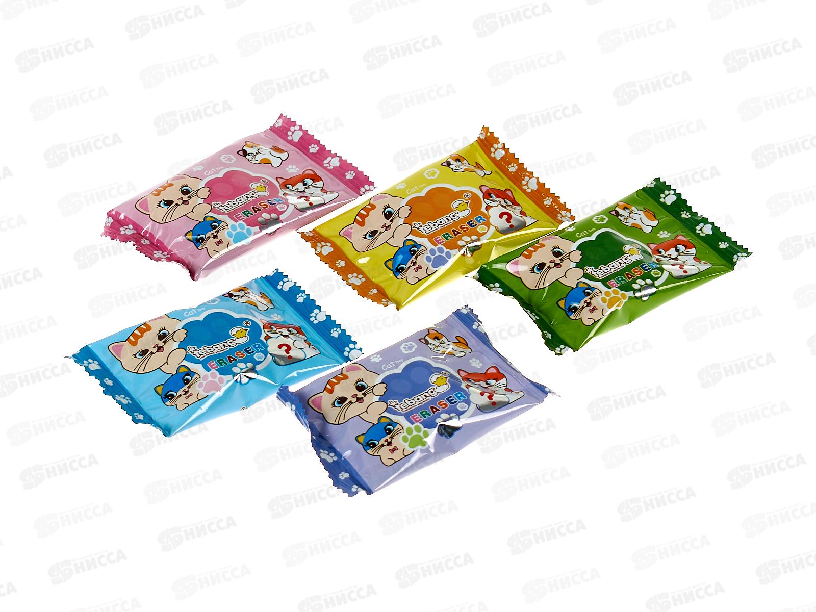 Ластик MAZARI Лапки  3*3*1,3см фигурный ТВ6532 *30