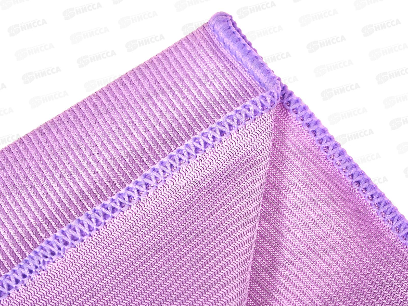 Салфетка д/зеркал &quotУмничка&quot микрофибра 30*30см 1шт *60 МП