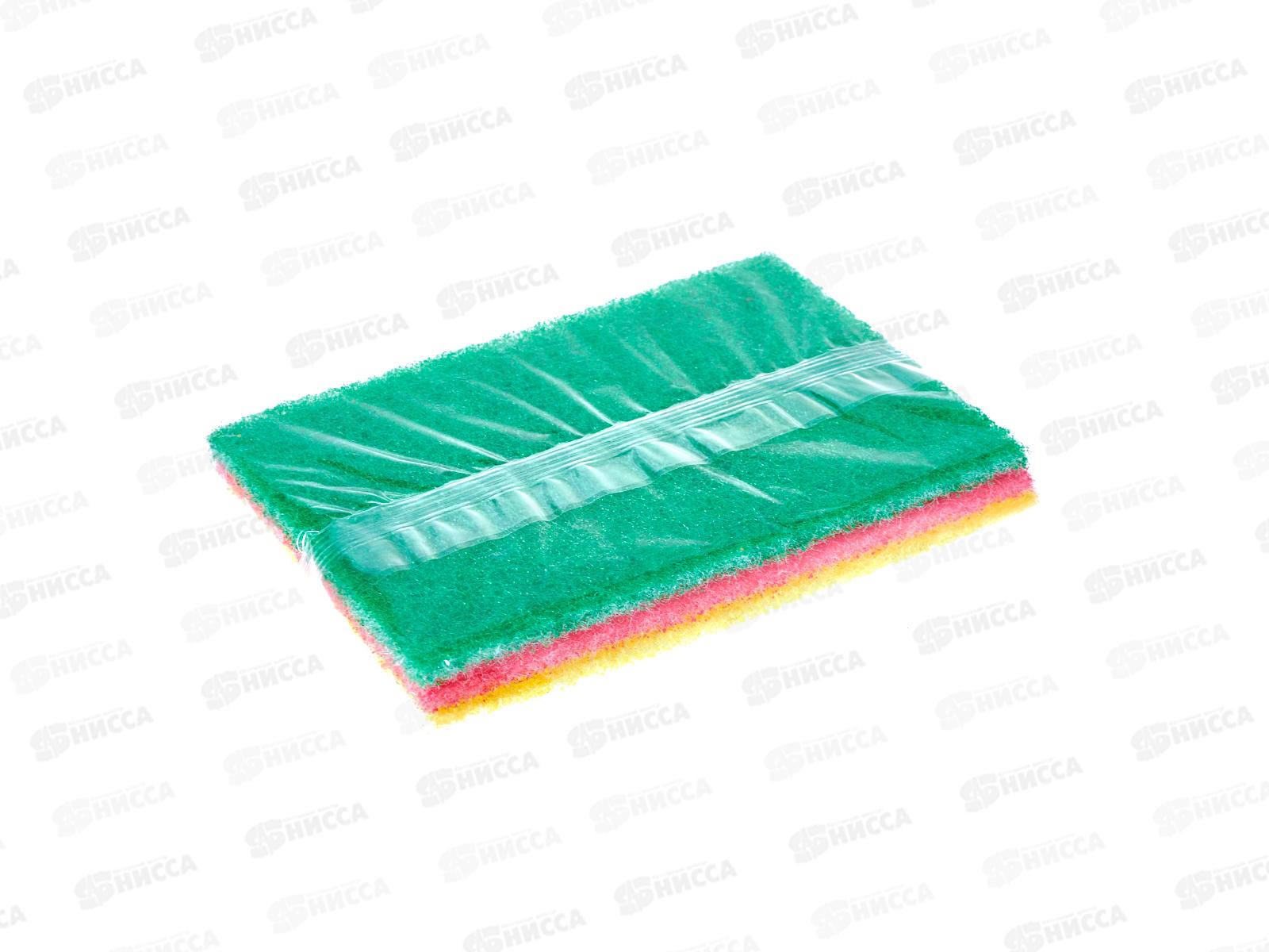 Салфетка-скраб &quotУмничка&quot 130*90мм 3шт *50 МП