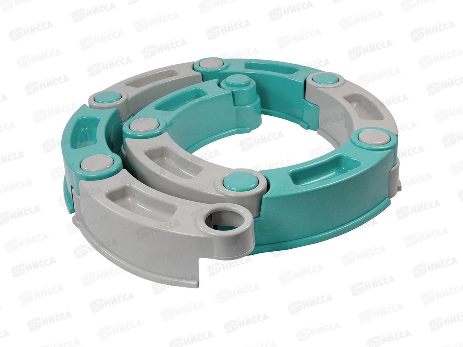 Песочница модульная Крокотам 8 сегментов мятный и серый 8П417813