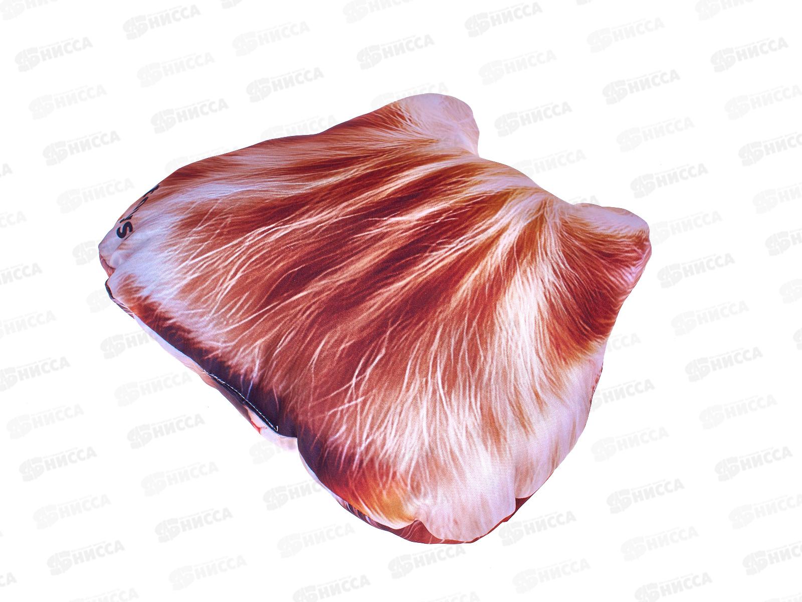 Подушка декоративная мордочка Котик 30см МТГ01104 Levatoys в пак.