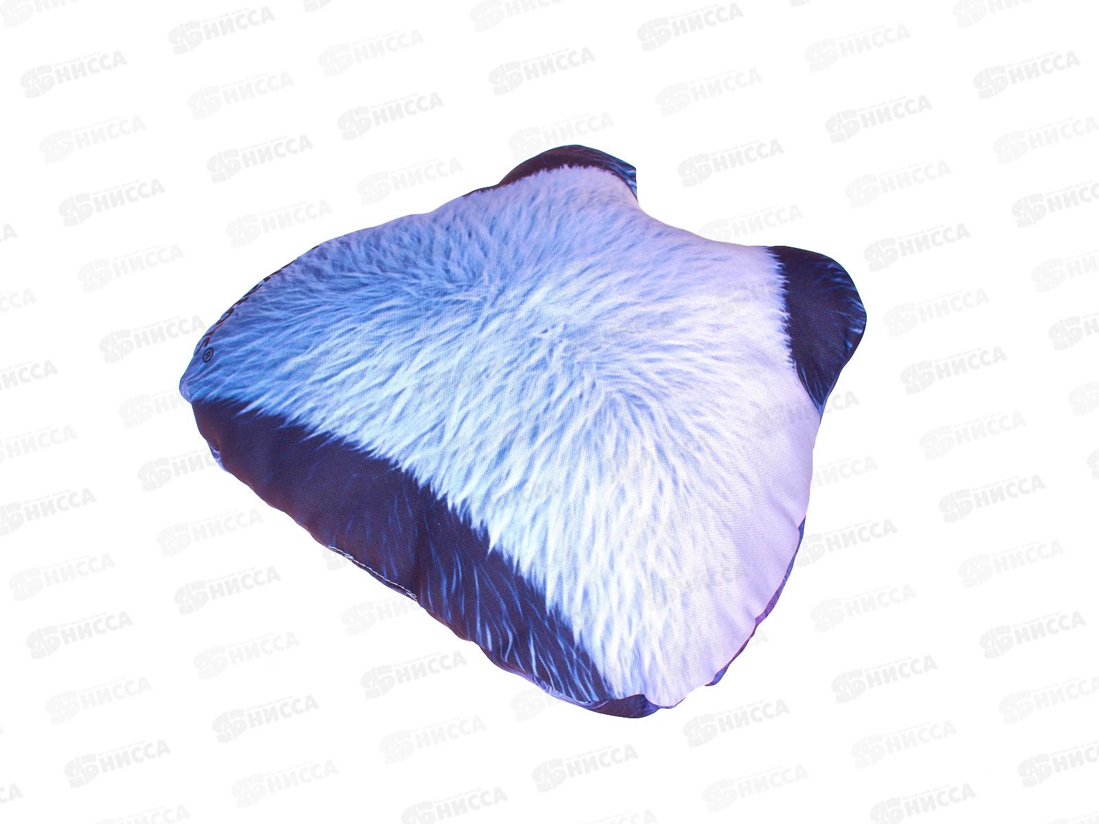 Подушка декоративная мордочка Панда 30см МТГ01107 Levatoys в пак.