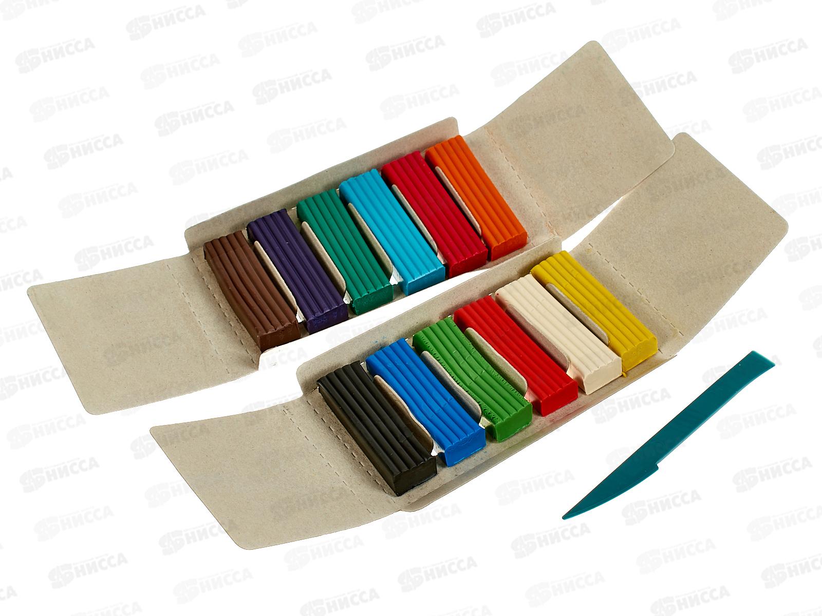 Пластилин 12цв 240г CENTRUM Школа магии, 77340 *20