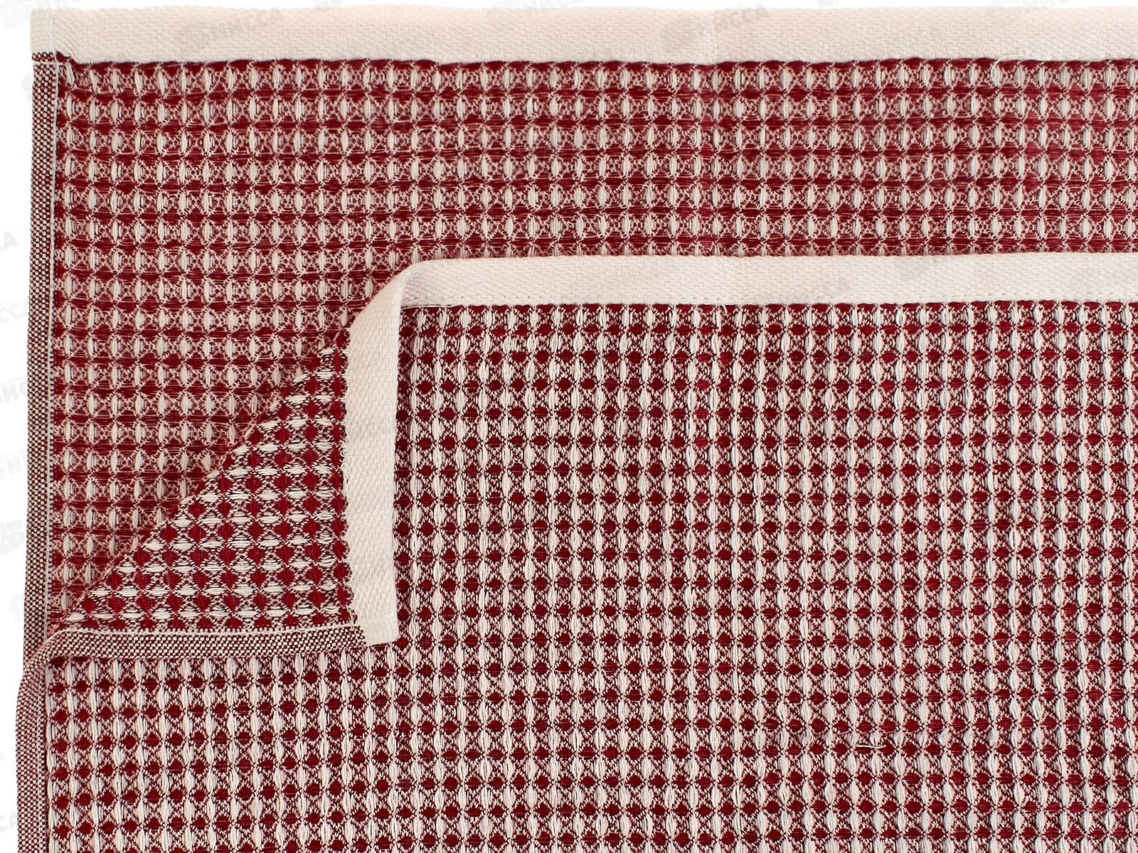 Полотенце вафельное кухонное 40*60 плот 100гр/м2 микс 502502-1