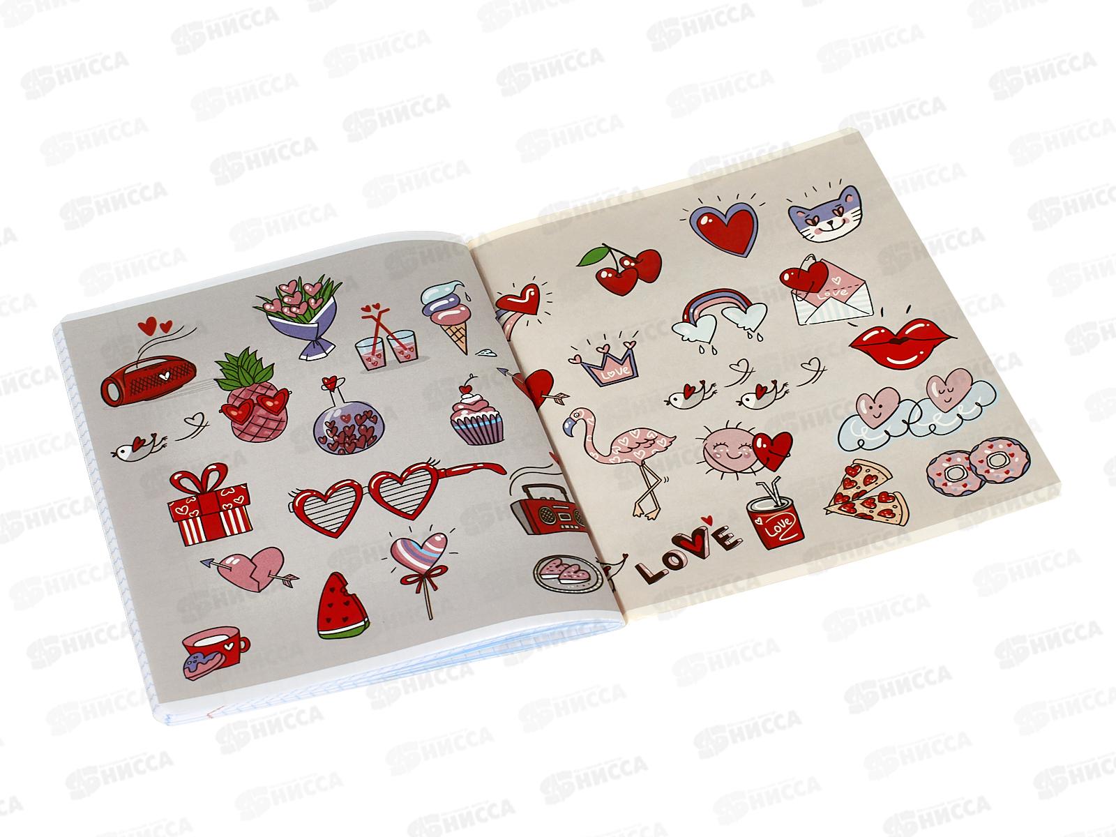 Тетрадь 48л кл. ПЗБМ Это любовь,027360*5/50