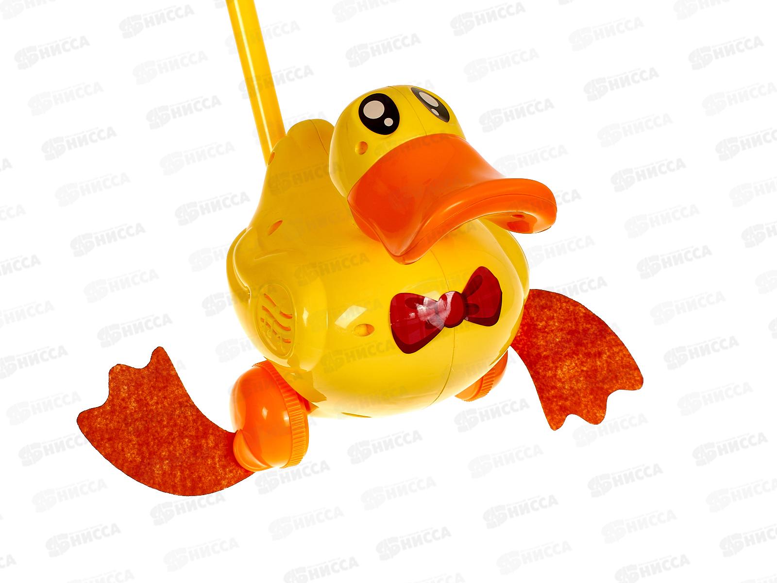 Каталка на палочке &quotУточка&quot со звуком, 1001982