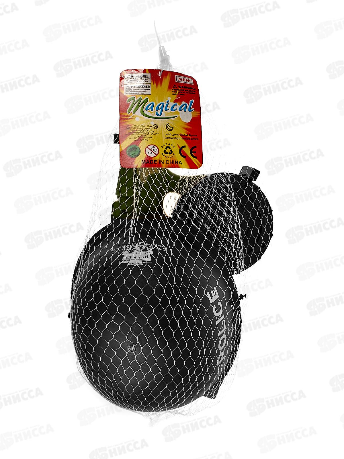 Набор оружия &quotПолиция&quot 1002199 (автомат-трещотка, каска)