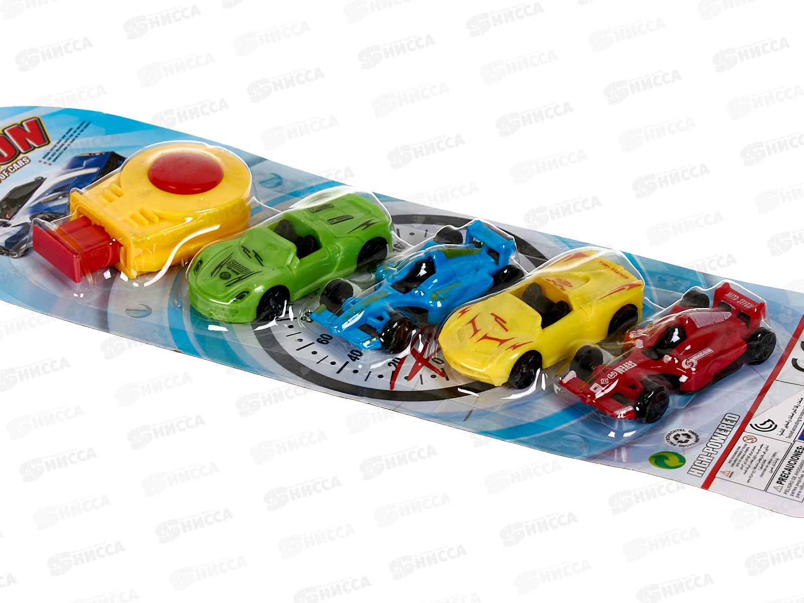 Набор с запускам &quotГран-при&quot 4 машинки, катапульта 1002178