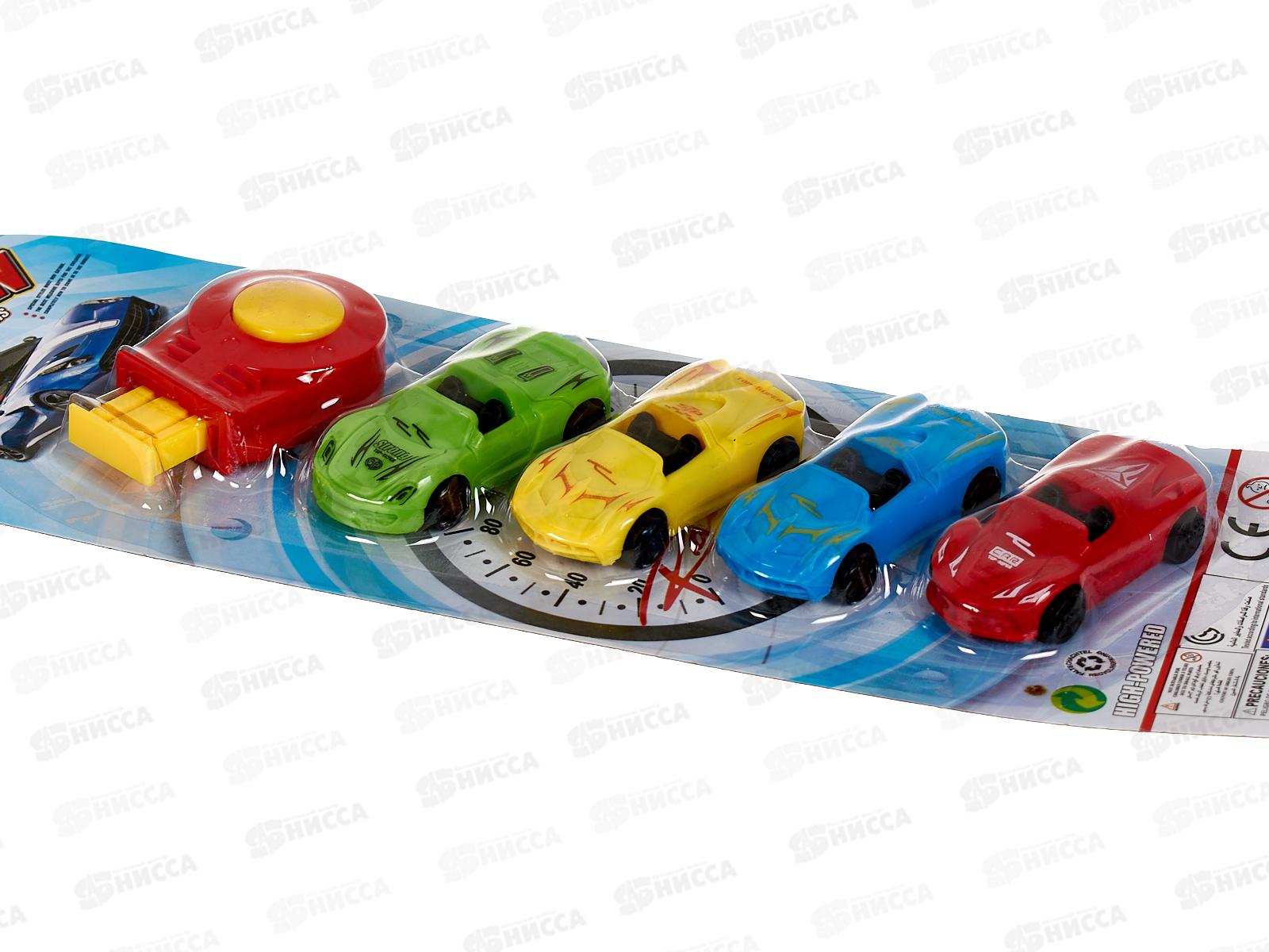 Набор с запускам &quotГран-при&quot 4 машинки, катапульта 1002179