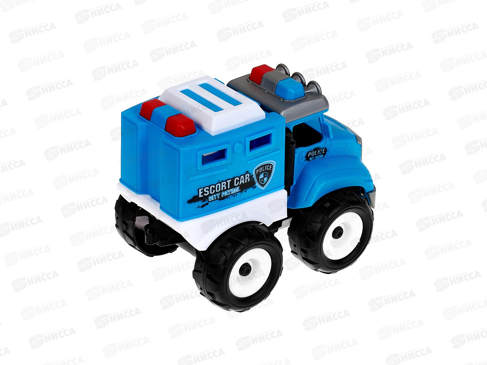Машинка инерц. &quotПолиция&quot 3вида, 1001091
