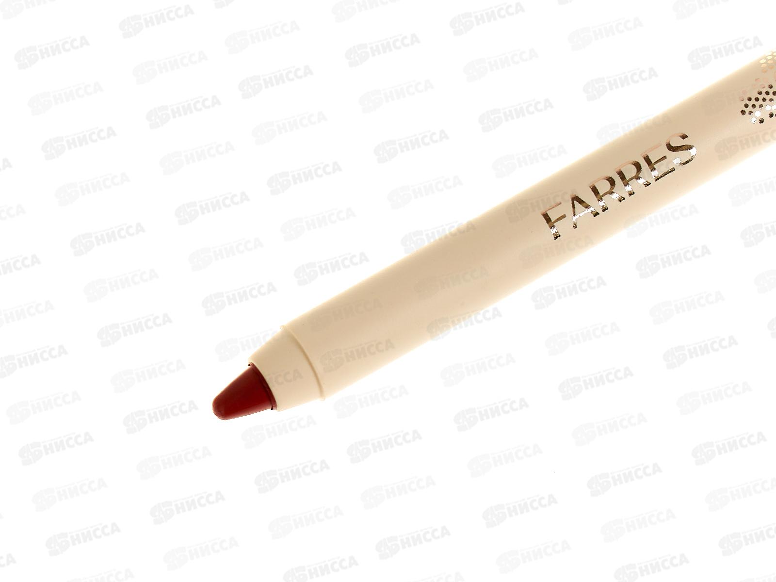 Farres Карандаш для губ кремовый лайнер MB025-306 темно-малиновый нюд