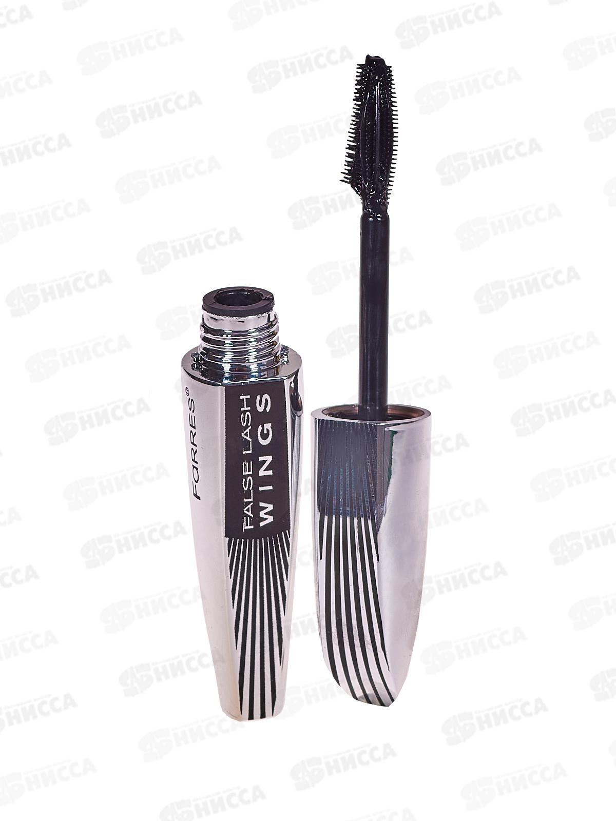 Farres тушь для ресниц 6031-2-DG с силиконовый щеточкой F.L.W.  *12