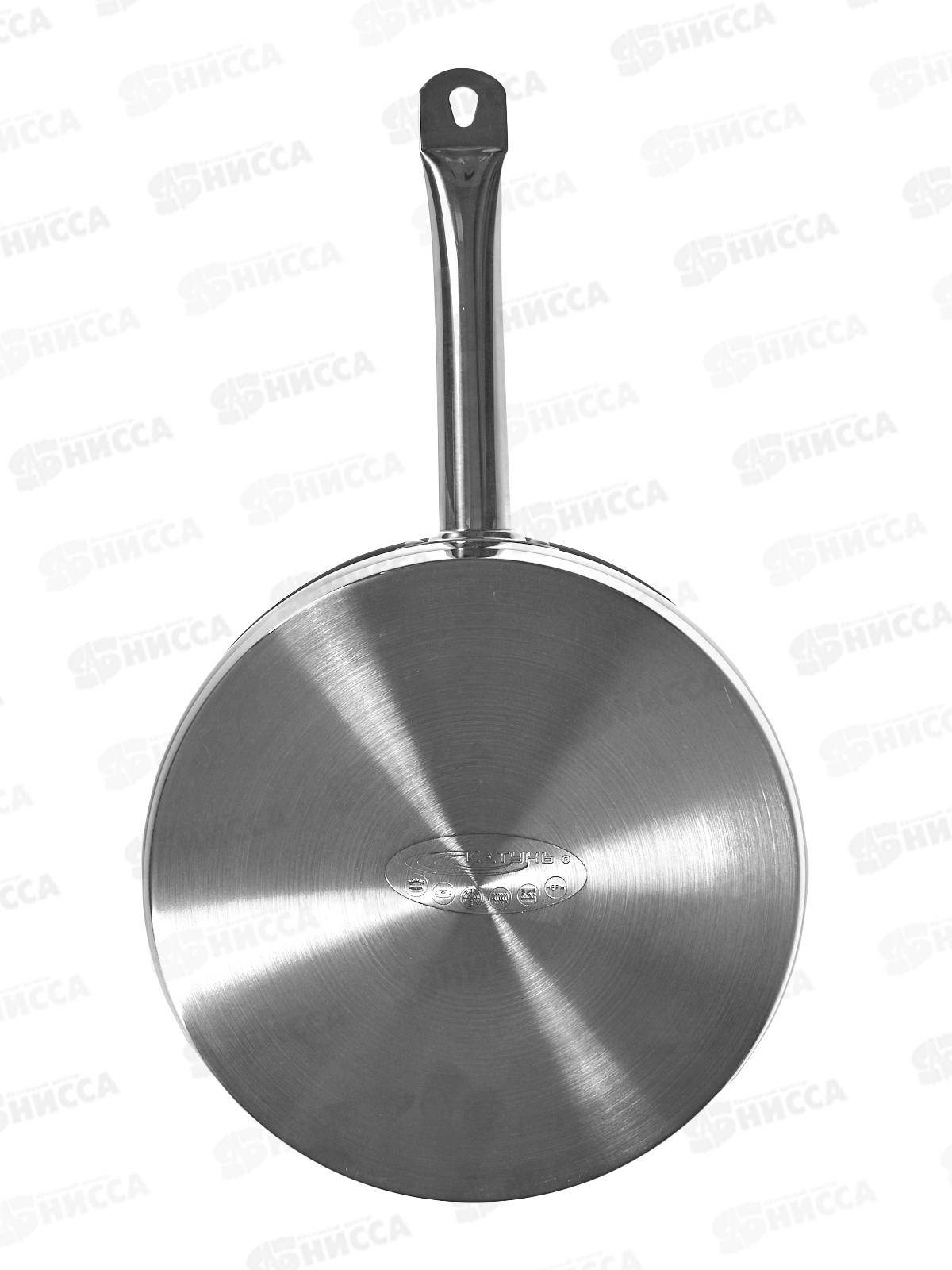 Сковорода 26см б/кр (общепит) глуб корп 06,мм индукц.дно КТ-ОБ-СГA-26