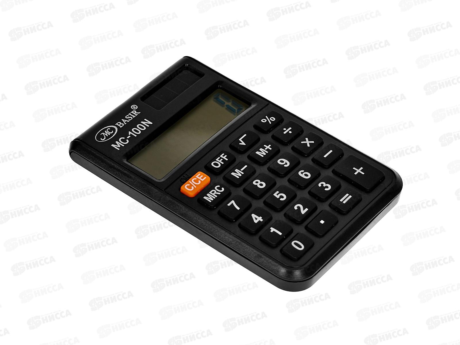 Калькулятор Basir 8раз. карманный MC-100N *1
