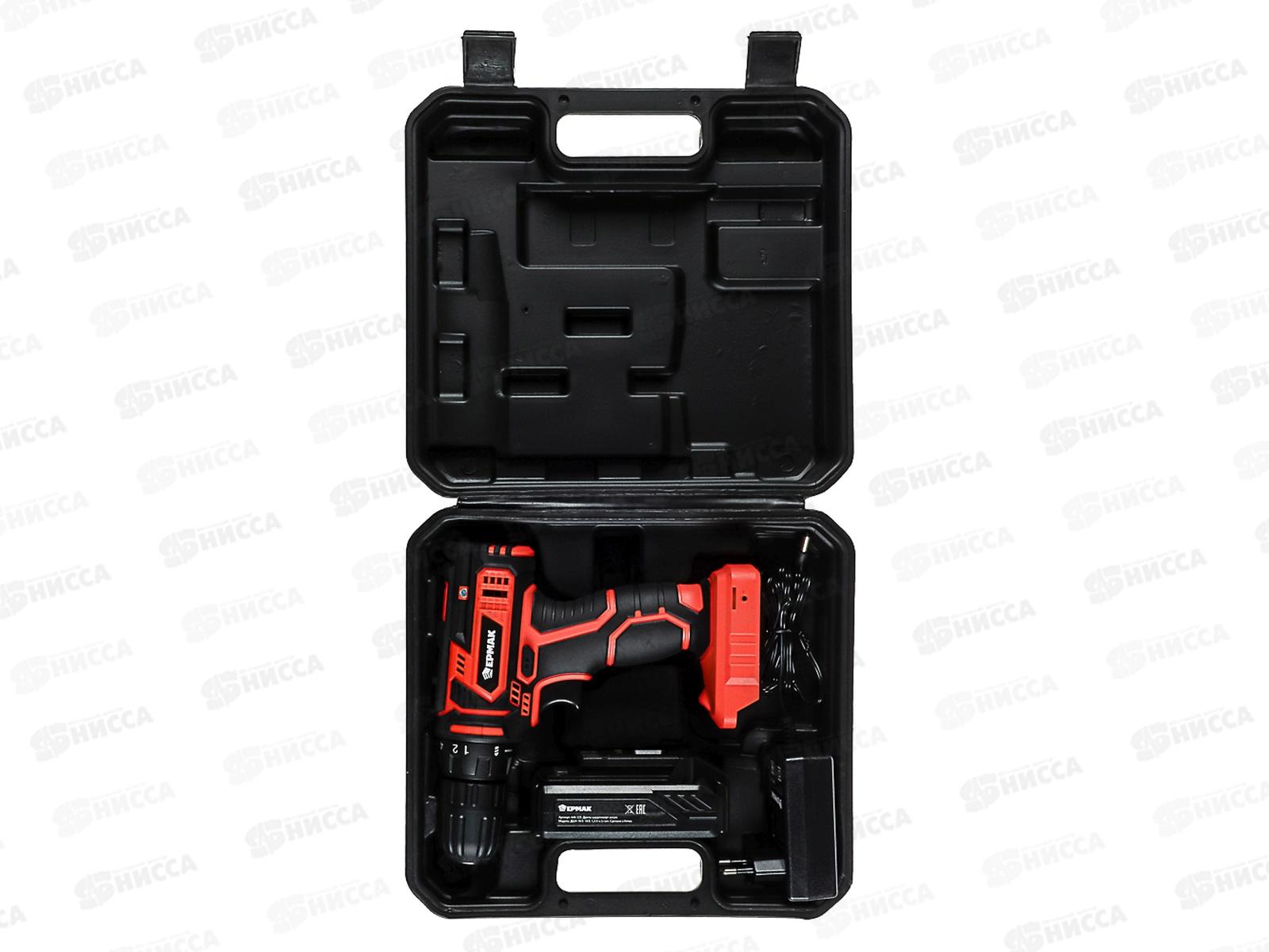 ДРЕЛЬ шуроповерт аккумуляторный ША-18 1550об/мин ЕРМАК 646-325 г