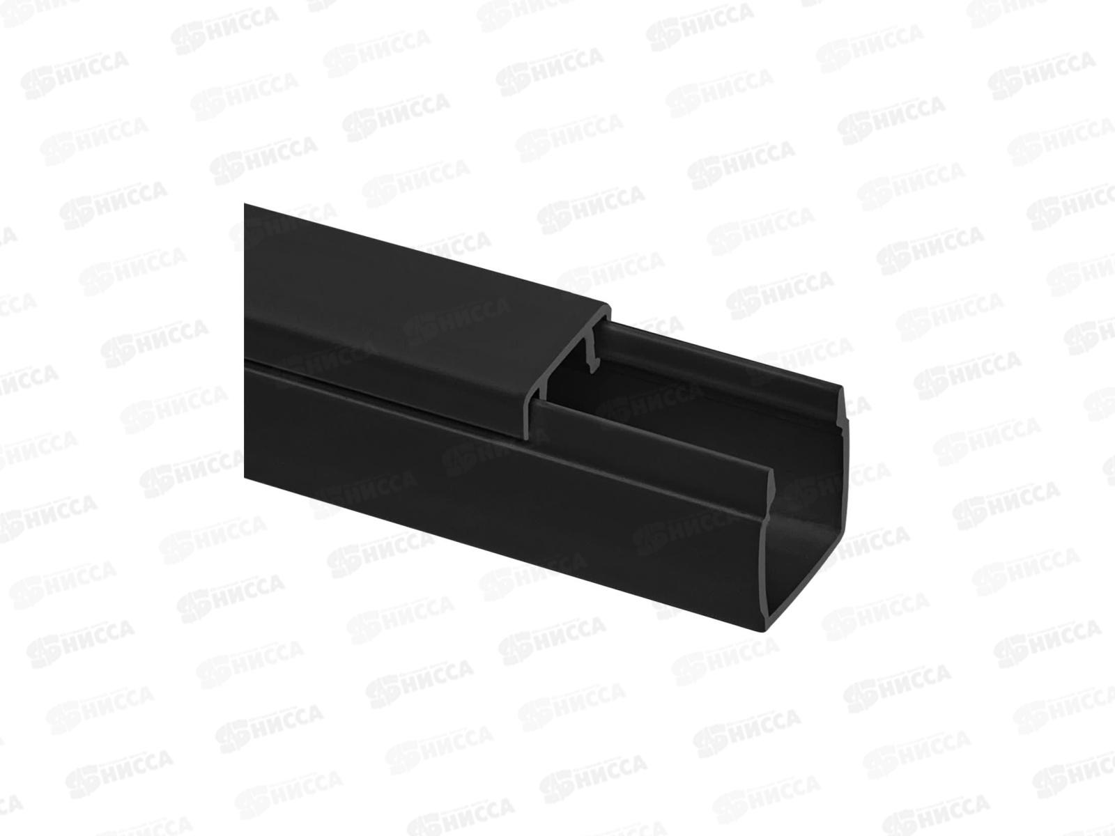 Кабель-канал TDM 12*12 черный (2м), 2901 *70