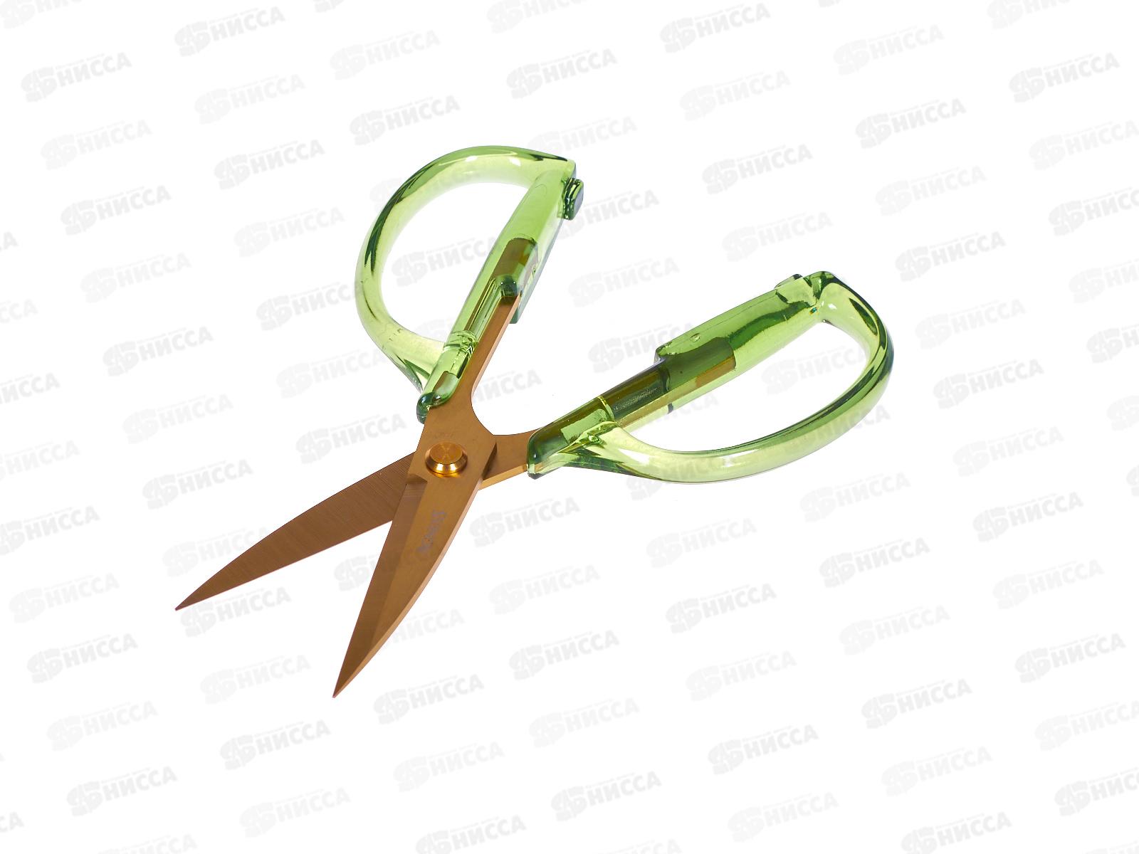 Кухонные ножницы цвет изумруд титан покр лезв 19,5см 671-027 *12