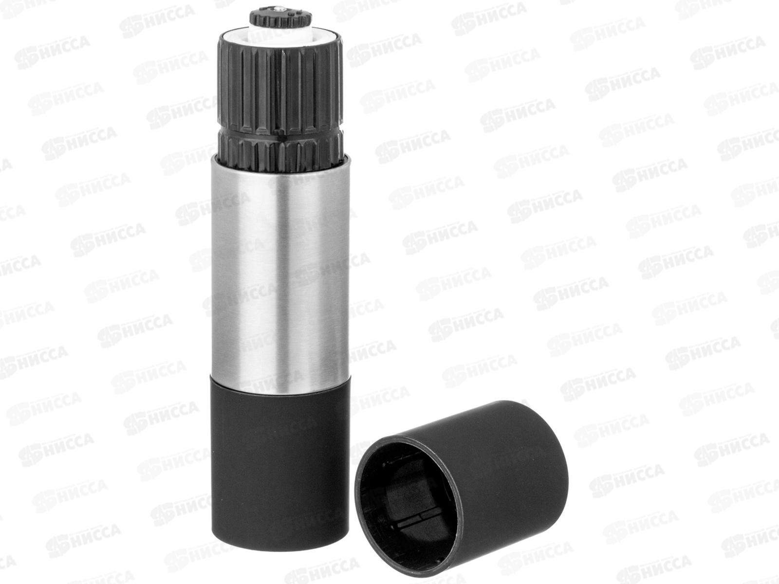 Мельница для соли и перца Agness черная 2в1671-113