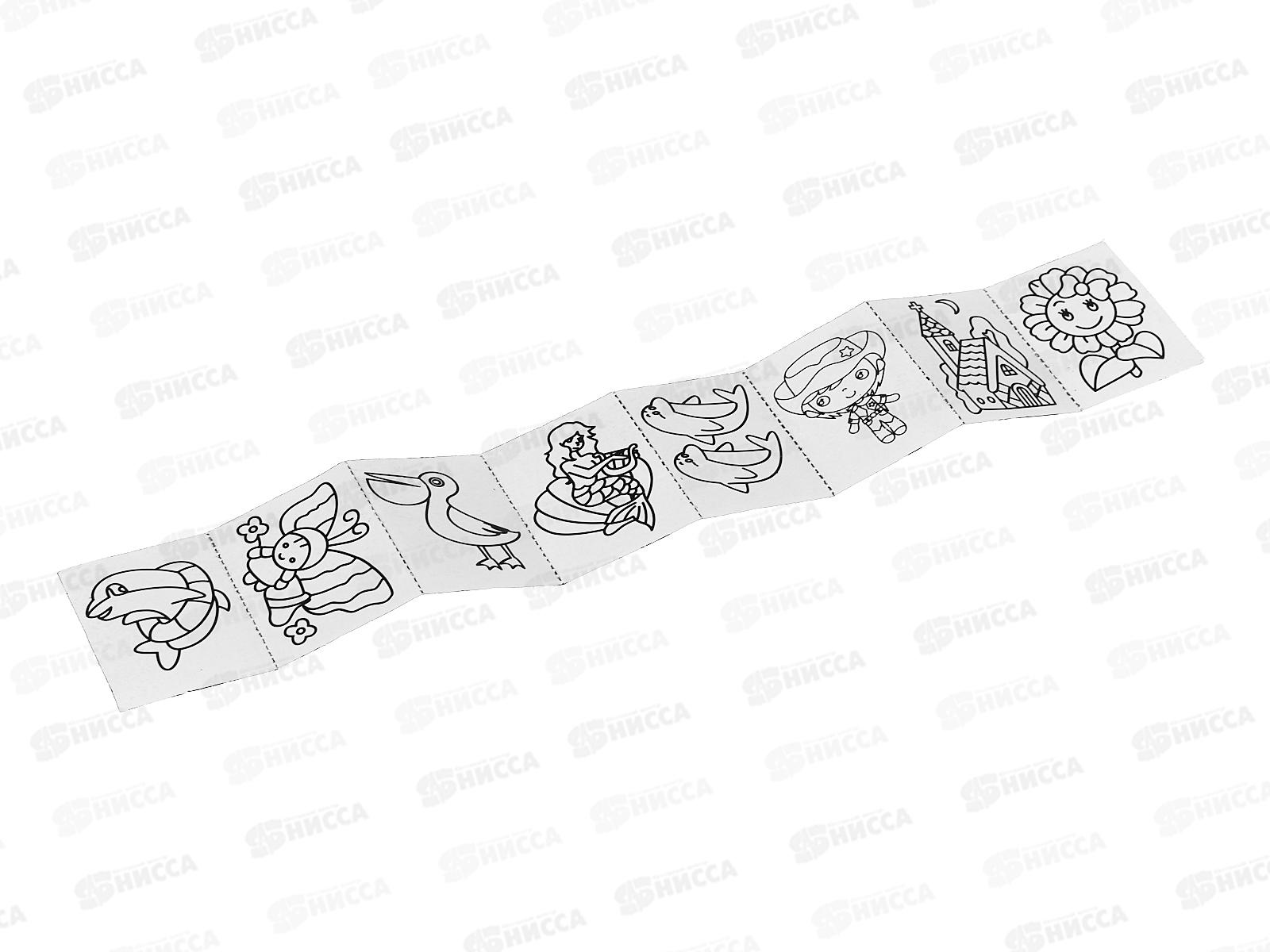 Скретч-гравюра+раскраска 5*7см Книжечка *20 Р-22029-6