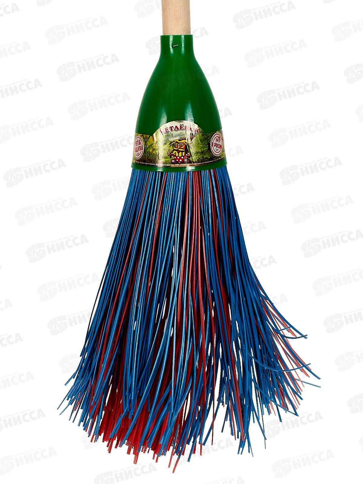 Метла  Метленок &quotСтандартная&quot 6 рядов, 5 колец*10