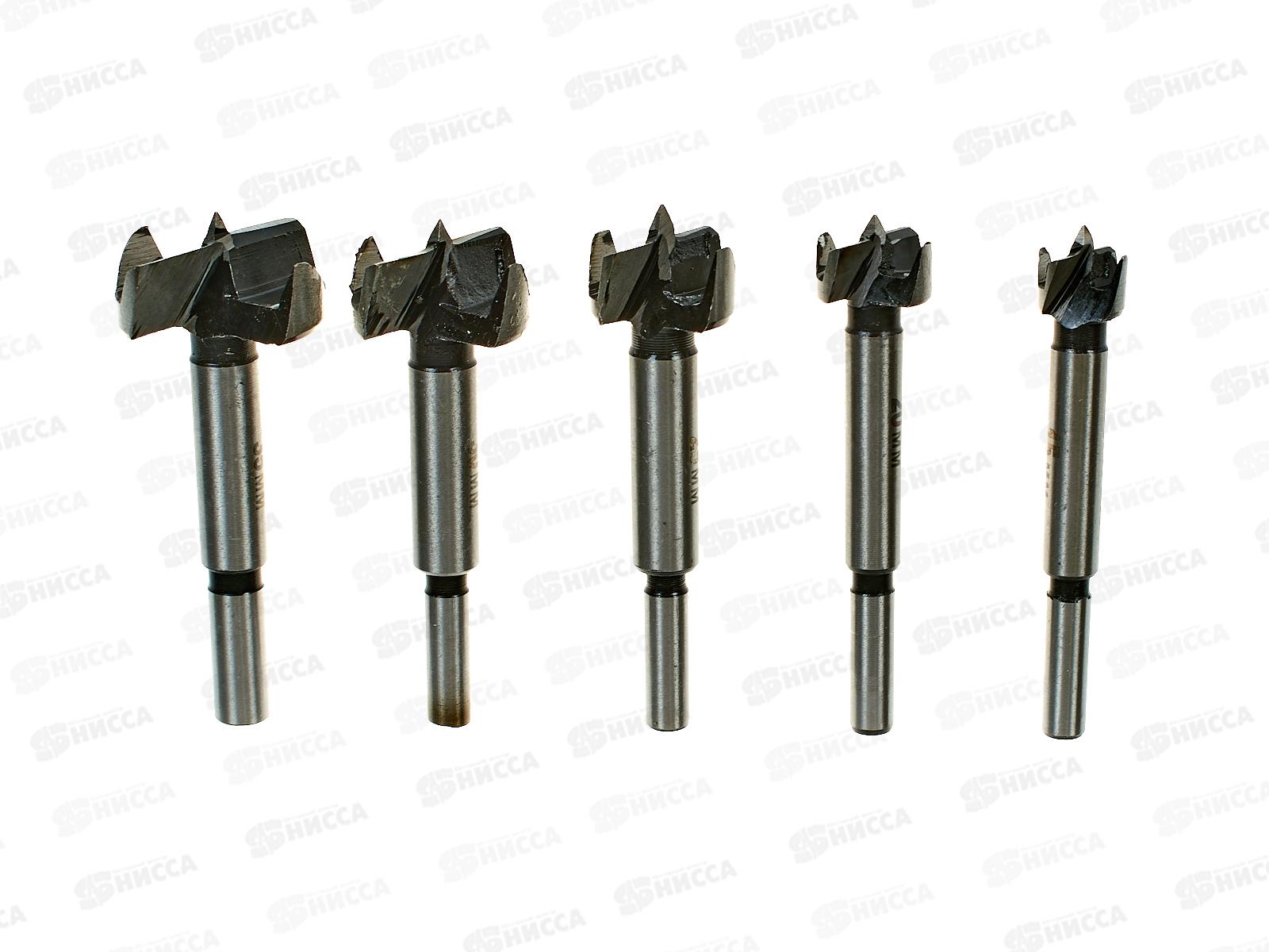 Набор сверл Форстнера по дереву Stayer Forstner 5шт 15-20-25-30-35 ДСП