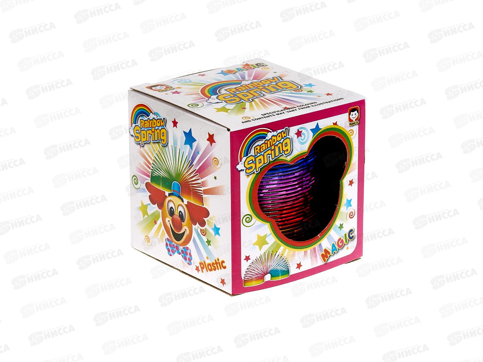 Пружинка-радуга 6,4*6см, 2443204 в коробке