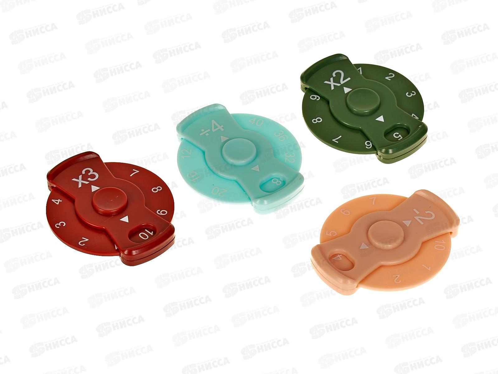 Головоломка математическая, 2937110, 4 цвета, в коробке 13*1,5*13