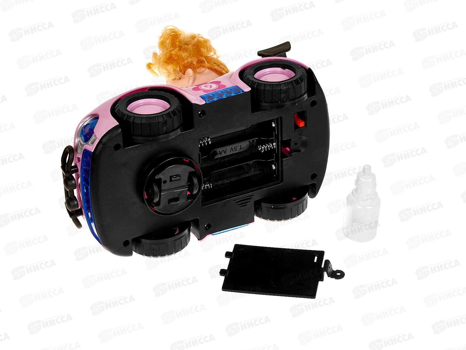 Набор &quotКукла с машинкой&quot 2959404 свет и звук, в коробке 18*12,5*10,5