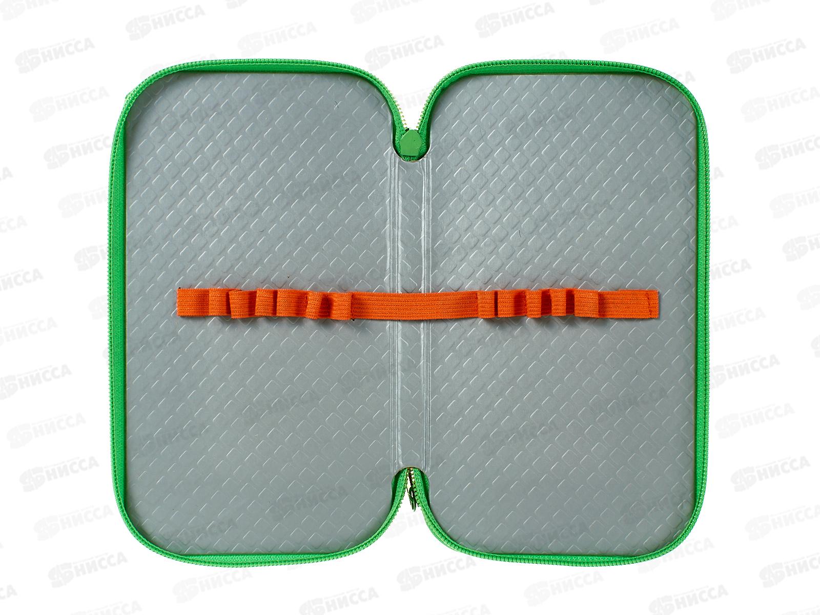 Пенал ПЧЕЛКА 3отд., Дино на роликах 190*105, ПО-110 *15