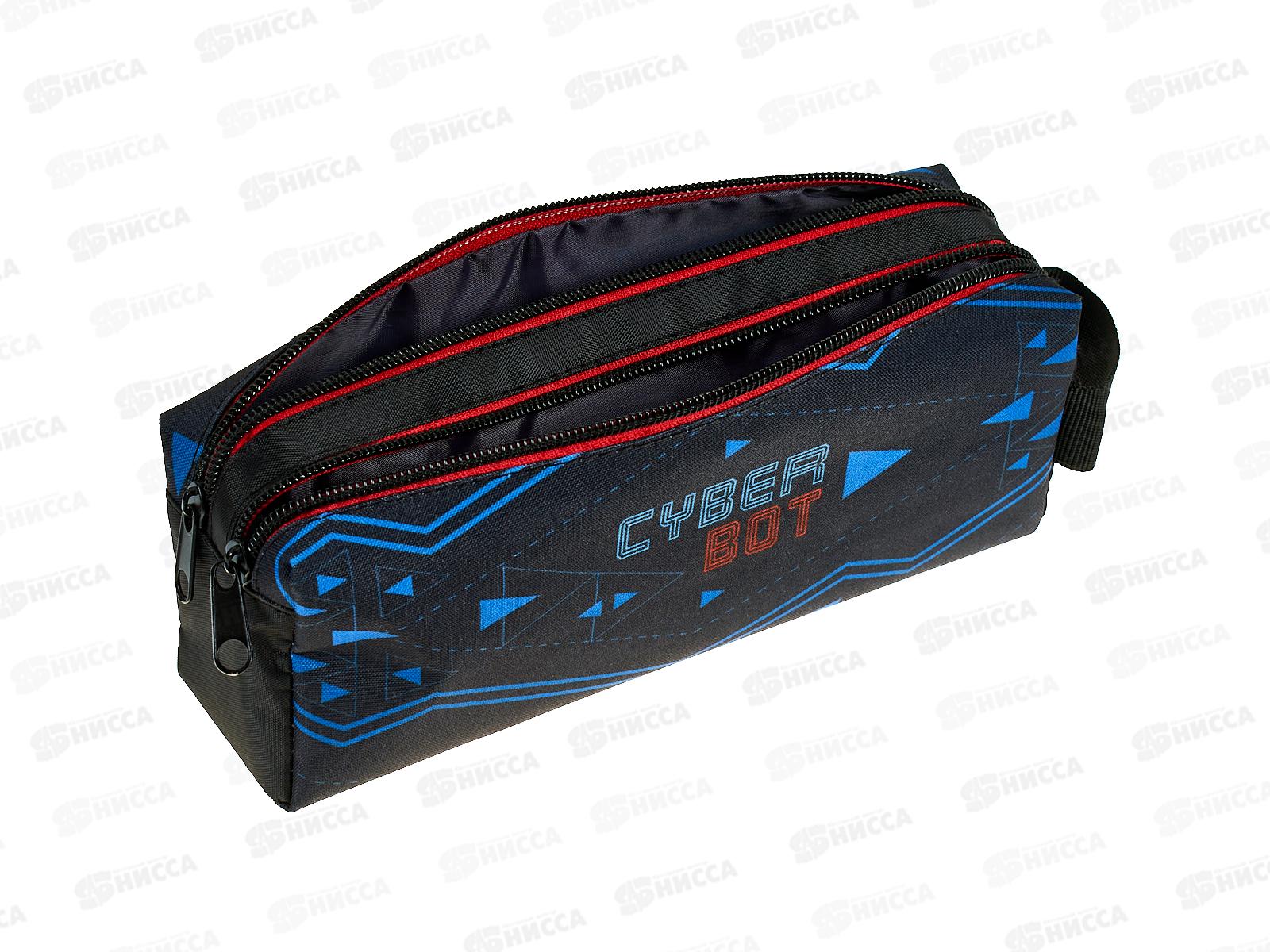 Пенал-косм. ПЧЕЛКА Cyber bot 2024 (с ручкой)  200*90*55, К-12 *20