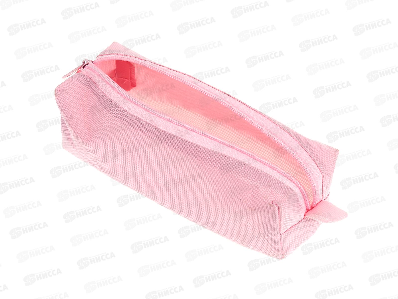 Пенал-косм. ПЧЕЛКА Розовый, молн.,195*60*50 К-921 *20