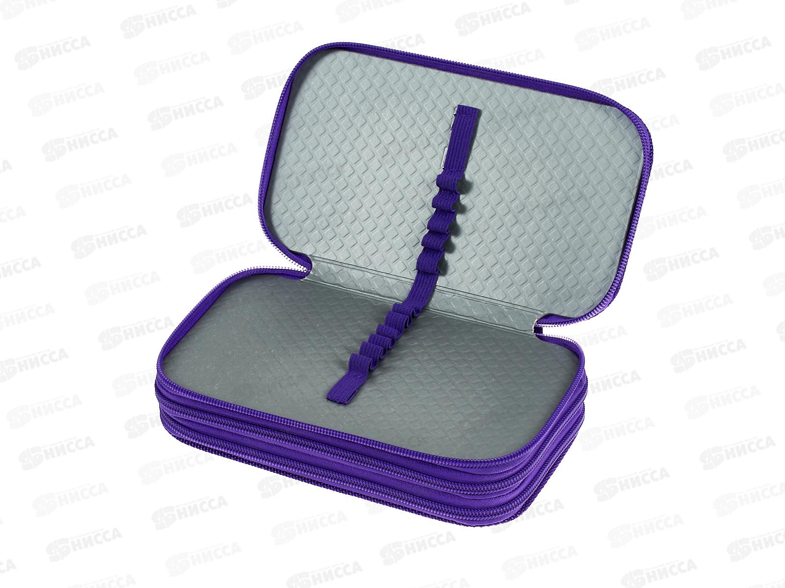 Пенал ПЧЕЛКА 3отд., Неизведанная галактика 190*105, ПО-110 *15