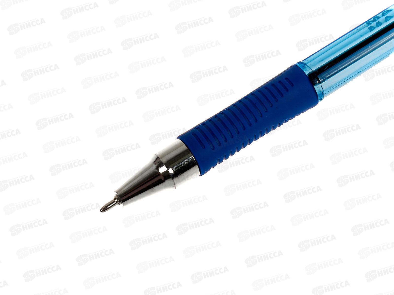 Ручка мас. MAZARI Velato. синяя, 0.7мм, игла, M-15583-70 *48