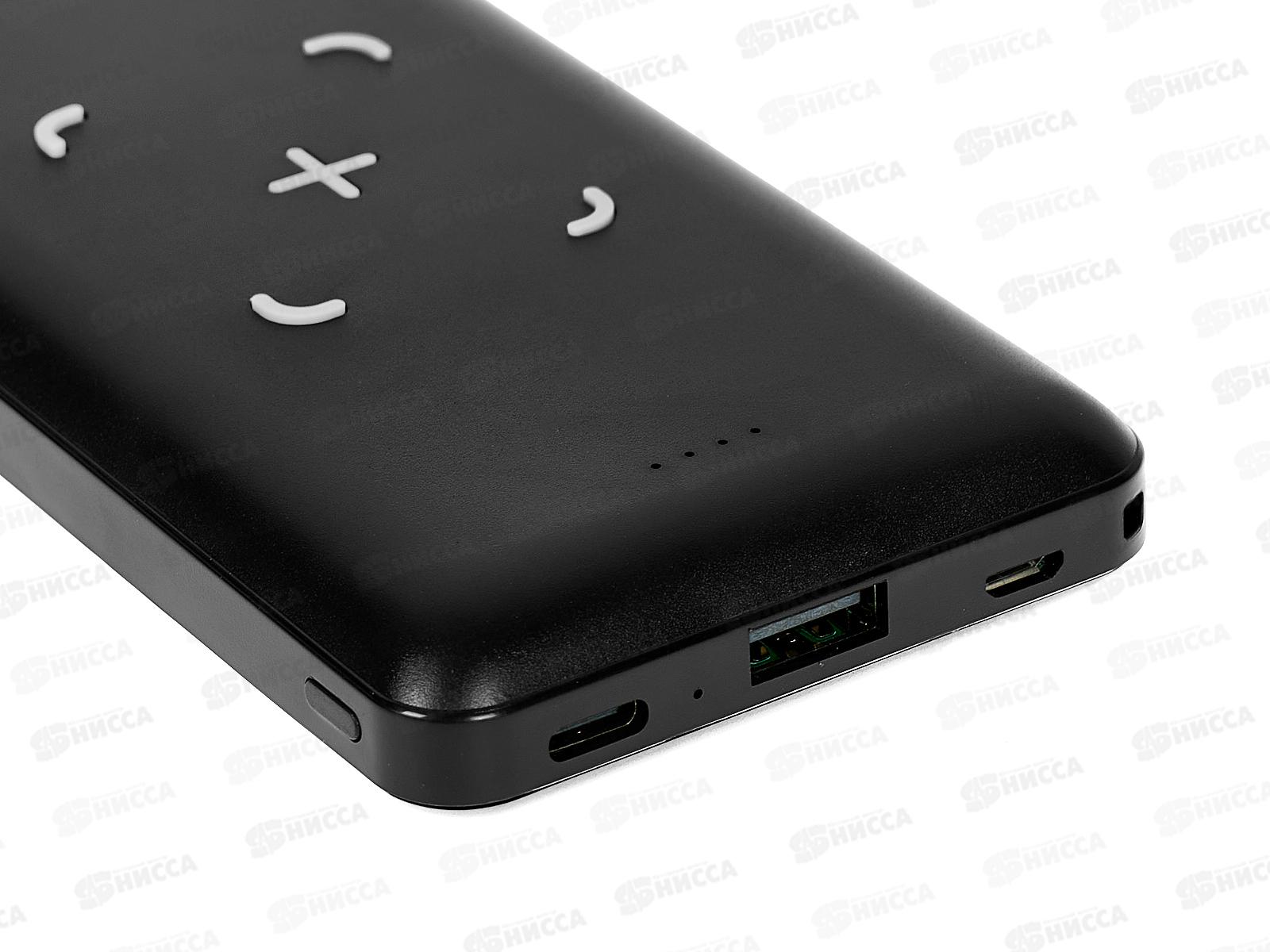 Зарядное устройство (Пауэрбанк)  1USB 2.0A 10000mAh J50 Black