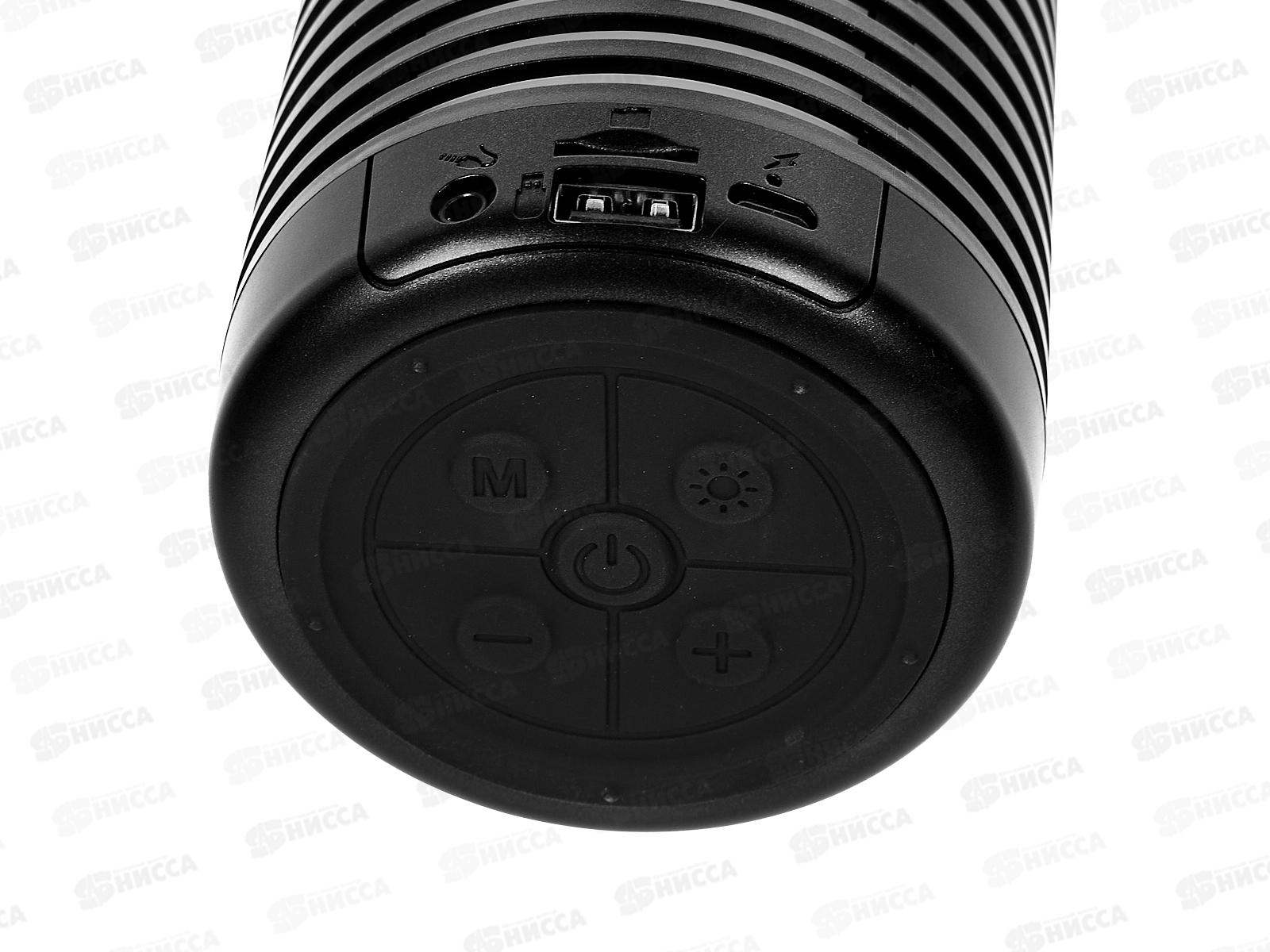 Колонка-Bluetooth 5.3 5В 500mАч More Choice BS23 c подсветк Black