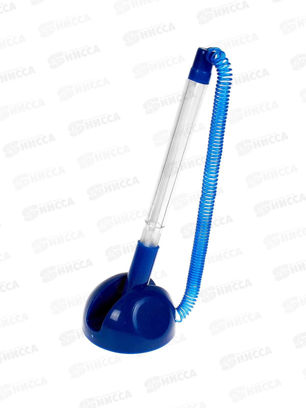 Ручка на подставке OffiseSpace синий корп., синяя, 16080*50