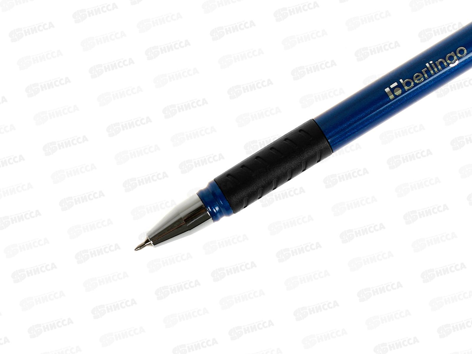 Ручка шар. BERLINGO хFine синяя, СВр_03500*12