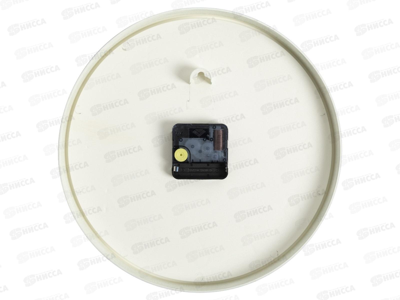 Часы настенные &quot21 Век&quot 2831-002 кругл. , D-28см, &quotКлассика&quot, малахит Рубин